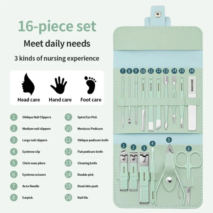 Manicure Pedicure Grooming Kit