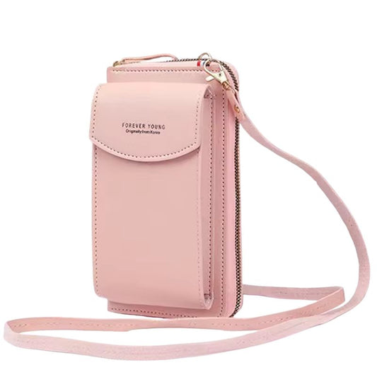 Portable Soft Leather Women’s Crossbody Bag | Wallet & Mobile Phone Purse
