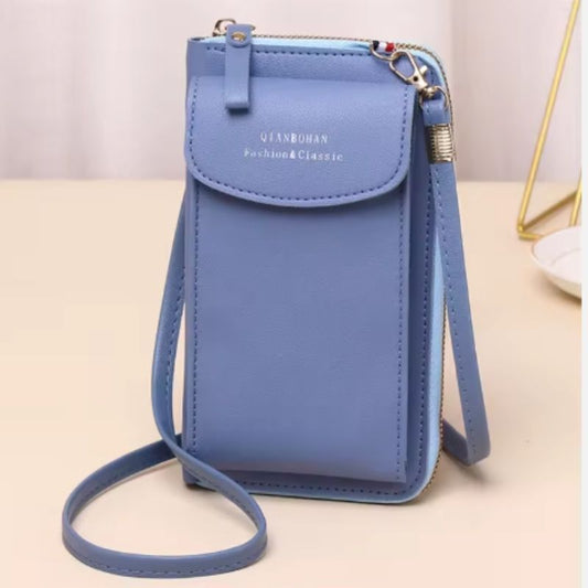 Portable Soft Leather Women’s Crossbody Bag | Wallet & Mobile Phone Purse
