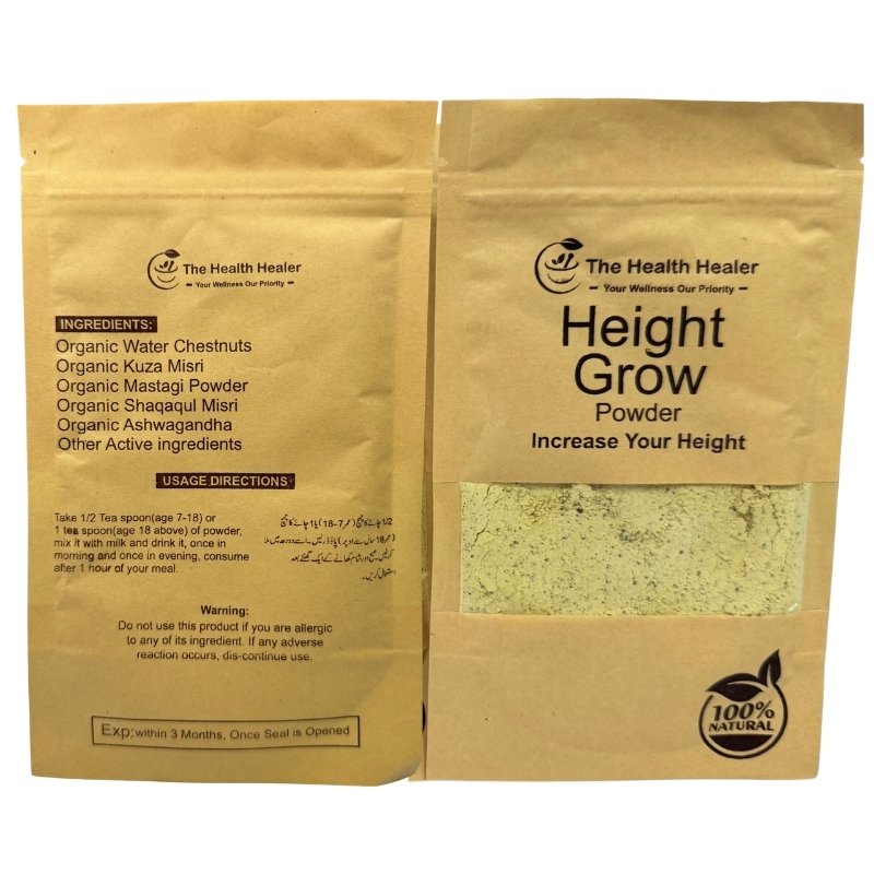Health Healer Height Growth Powder. Boost Your Height Naturally