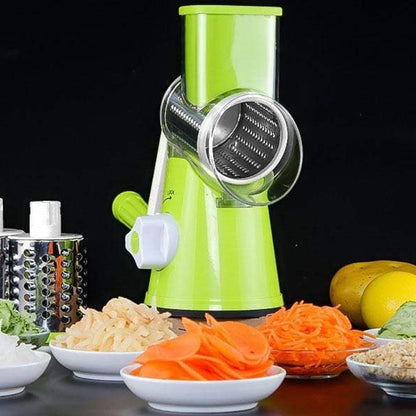 Multi-Functional Tabletop Drum Grater I Manual Vegetable Cutter Slicer & Grater | Chopper