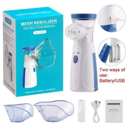 Portable Rechargeable Nebulizer | Inhaler Machine for Kids & Adults (0.5L)