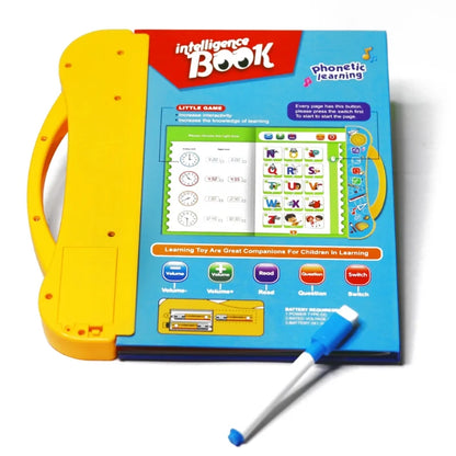 Intelligence Learning Book For Kids | Interactive English Letters Numbers And Sounds