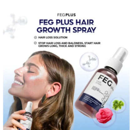 FEG Hair Growth & Anti-Hair Loss Serum – 50ml. Fast Regrowth & Anti-Hair Fall Solution (IMPORTED)