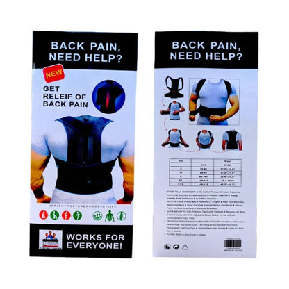 Back Pain Relief Posture Corrector Belt (IMPORTED)
