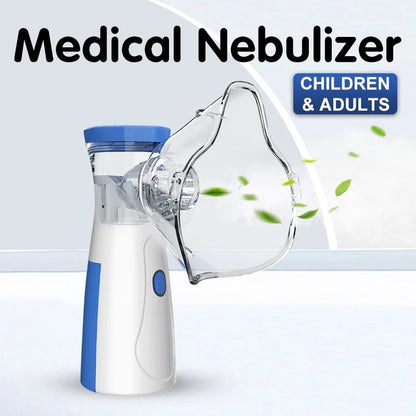 Portable Rechargeable Nebulizer | Inhaler Machine for Kids & Adults (0.5L)