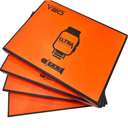 Y20 Ultra Smart Watch – Sports Edition | 2.2" HD Display | Bluetooth Calling | Fitness & Health Tracker