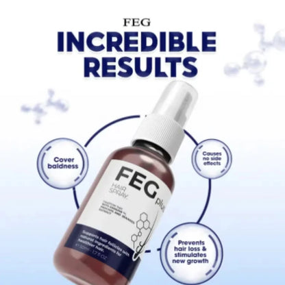FEG Hair Growth & Anti-Hair Loss Serum – 50ml. Fast Regrowth & Anti-Hair Fall Solution (IMPORTED)