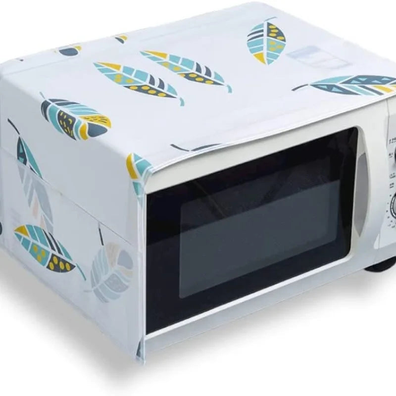 Oven & Microwave Cover Waterproof Oil Dust Protection with Double Side Pockets