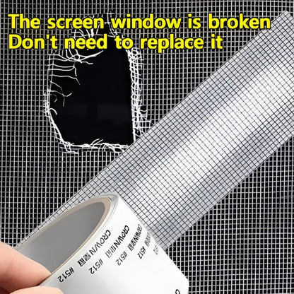 Mesh Roll Tape | Self-Adhesive Window Screen Repair Patch | 3M Anti-Insect Fiberglass