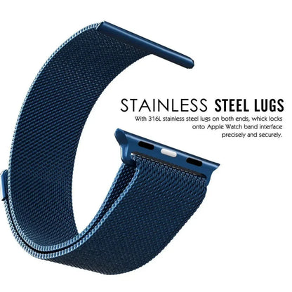 Apple Watch Milanese Magnetic Loop Strap | Stainless Steel Band
