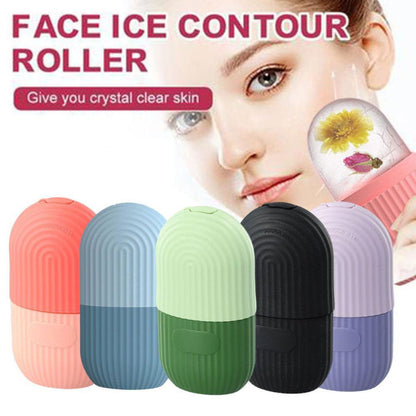 Facial Ice Roller for Face & Body || Shrinks Pores, Soothes Skin, Enhances Glow
