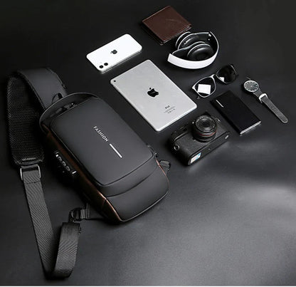 Multifunction Anti-Theft USB Charging Crossbody Shoulder Bag | Stylish, Secure, and Ready for Adventures