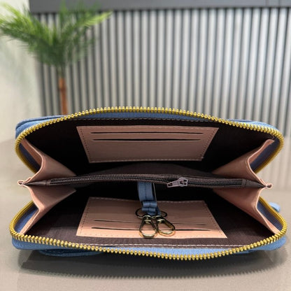 Portable Soft Leather Women’s Crossbody Bag | Wallet & Mobile Phone Purse