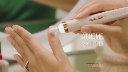 Electronic Nail File and Full Manicure and Pedicure Kit