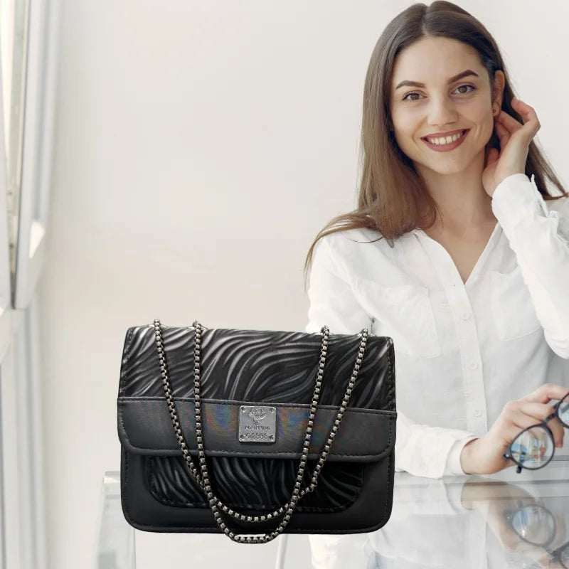 Luxury Women’s Shoulder Bag in Faux Leather ( 5 Colors )