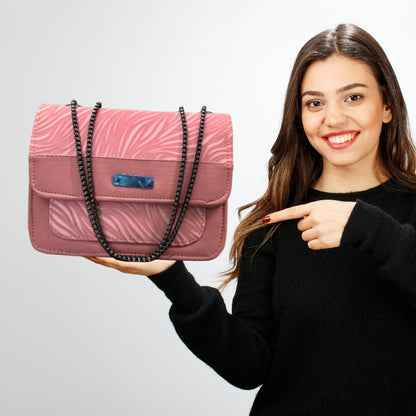 Luxury Women’s Shoulder Bag in Faux Leather ( 5 Colors )