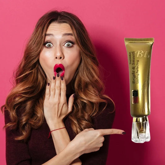 BB Makeup Foundation Bright & Smooth BB Cream 35ml Waterproof Long-Lasting Natural Coverage for Flawless Skin