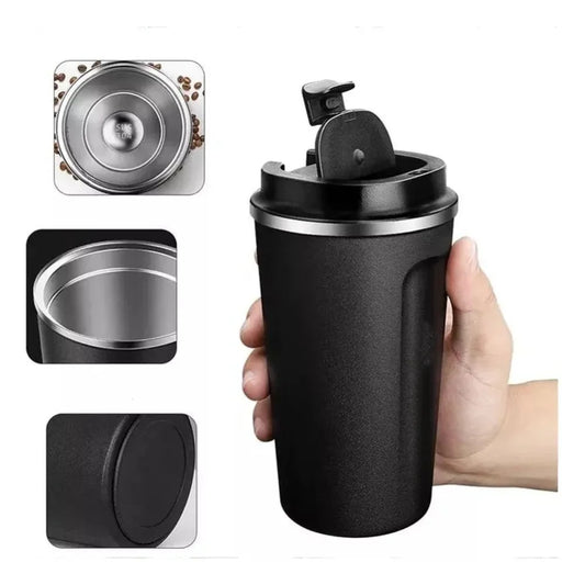 510ML Stainless Steel Vacuum Insulated Thermos Flask Travel Mug with Temperature Display