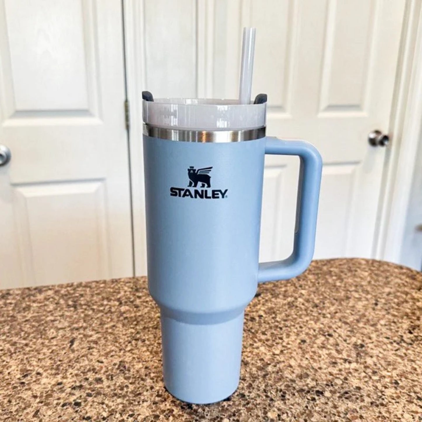 Stanley 40 Oz Stainless Steel Tumbler | Leak-Proof Vacuum Insulated Travel Mug | Hot & Cold
