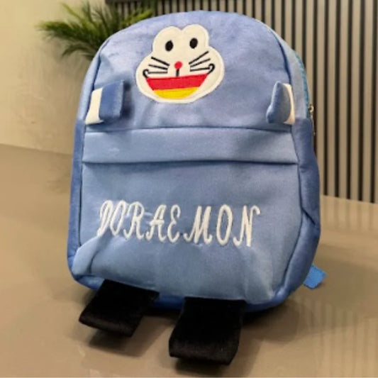 Cute Plush Doraemon Character Backpack | Stuffed School Bag & Gift